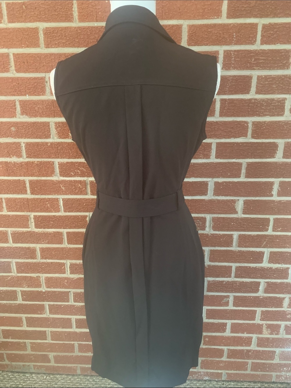 Andrew Marc stunning black zipper dress - Picture 5 of 6